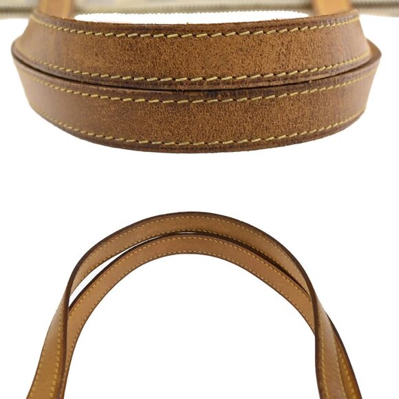 LOUIS VUITTON Totally PM Shoulder Bag Damier Azur Leather White N51261 75KA841 - Picture 10 of 16